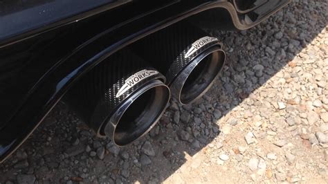 F56 Mini Cooper S With Jcw Carbon Fibre Exhaust Tips Youtube