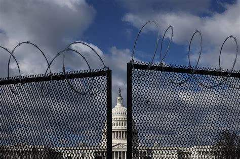 Cops Residents At Odds Over Permanent Fence Around Capitol