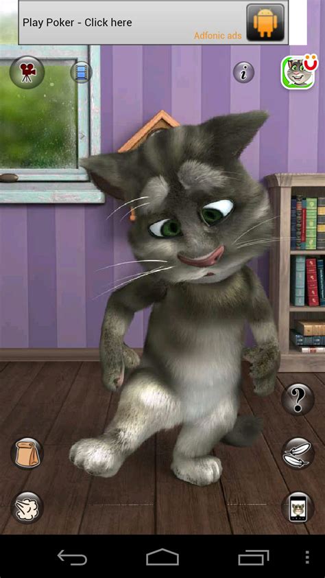 Talking Tom Cat 2 Free Die Sprechende Katze In Der Neuauflage Android Apps Im Test Androidpit