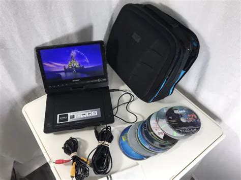 Sony Dvp Fx94 Portable 9 Screen Dvd Cd Player W19 Dvd And Carrying