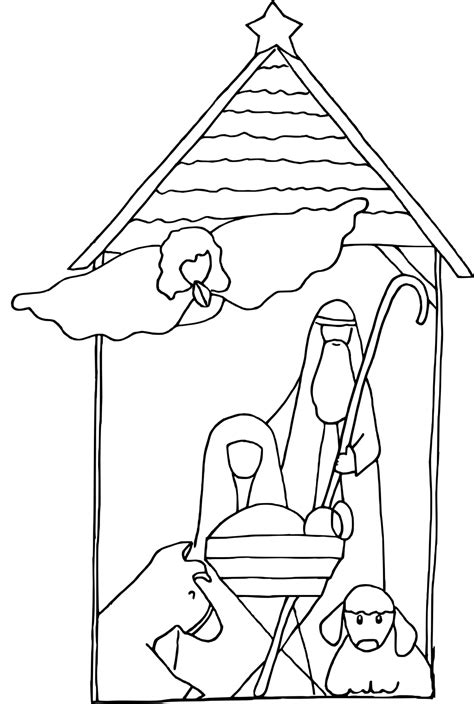 Baby Jesus Coloring Pages Best Coloring Pages For Kids