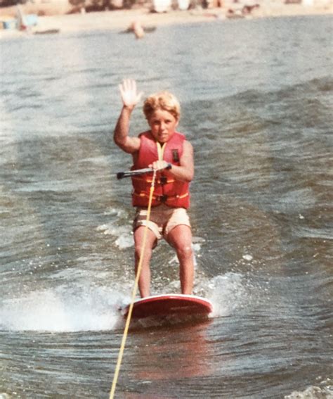 1977 Standing On A Knee Board Before Standing On A Knee Board Was Even