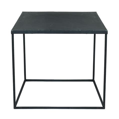 Ouvrez les portes du plus beau magasin du web. Table basse indus en métal noire effet vieilli L 45 cm ...