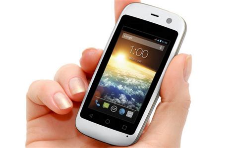 The Tiniest Cutest Android Phone Ever Behold The Posh Mobile Micro X
