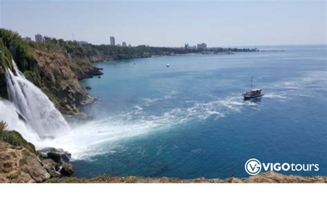 Boat Trip Antalya Turkey To Lower Duden Waterfalls Antalya Vigo Tours