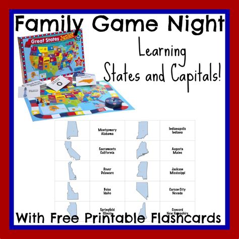 Free States And Capitals Game Free Homeschool Deals