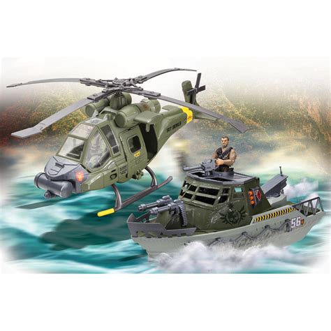 Kong Skull Island Storm Strike Monarch Expedition Team Helicopter With