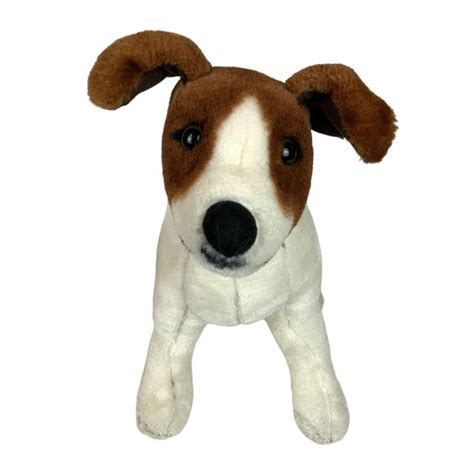 Melissa And Doug Plush Jack Russell Terrier Dog 15 Inch Standing Etsy