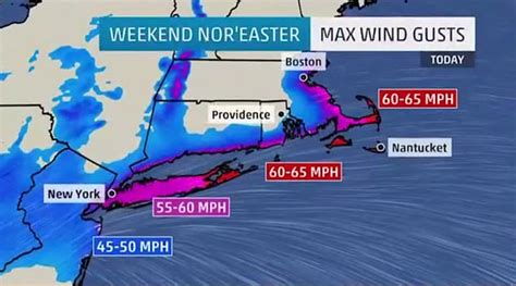 Early Nor Easter Pummels The East Coast With Heavy Rain 65mph Winds And Even Snow Daily Mail