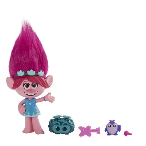 Dreamworks Trollstopia Ultimate Surprise Hair Poppy Doll Toy With 4