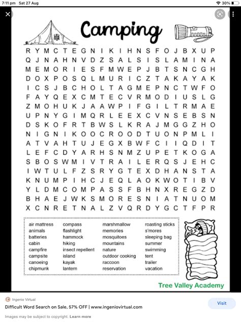 Word Search Puzzle Words Horse