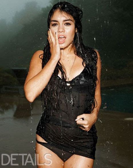 Vanessa Hudgens Gets Drenched With Pulled Down Panties For Thirsty