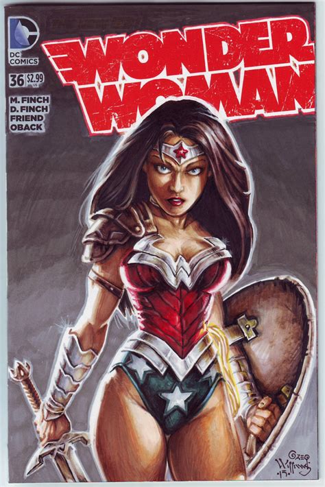 Wonder Woman Variant Sketch Cover By Planetdarkone On Deviantart