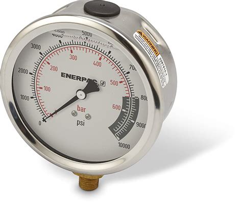 Item G4088l Hydraulic Pressure Gauges On Metro Hydraulic