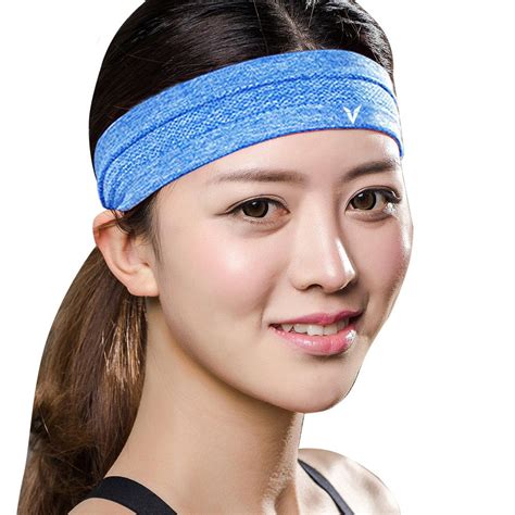 Veidoorn Professional Sweatband Head Sports Moisture Wicking Non Slip