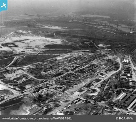 Waw014961 Wales 1948 General View Of Abbey Steelworks Port Talbot