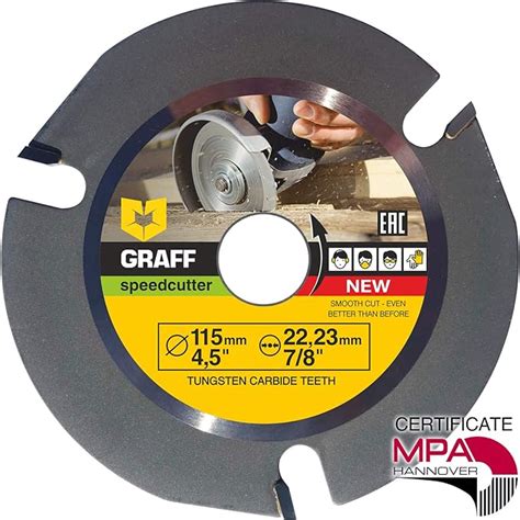 grinder wood carving disc graff speedcutter 115mm 125mm tct circular saw blade for angle