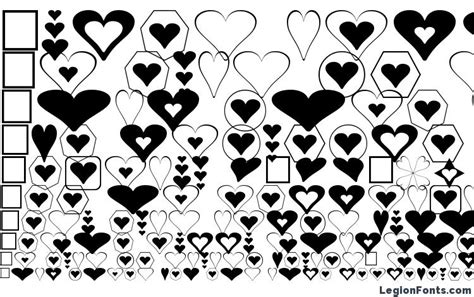 Hearts Font Download Free Legionfonts