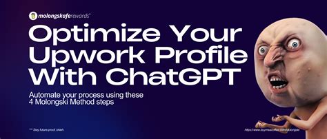 Optimize Your Upwork Profile With Chatgpt — Molongski Buymeacoffee