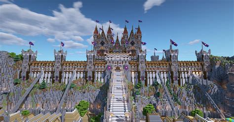 My Biggest Minecraft Castle Ive Ever Built Minecraft Castle Big