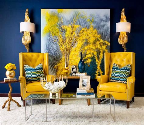 Stylish Notes On Yellow Home Decor Interior Design Color Schemes