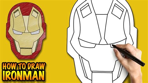 Learn how to draw iron man. Easy Iron Man Drawing at GetDrawings | Free download