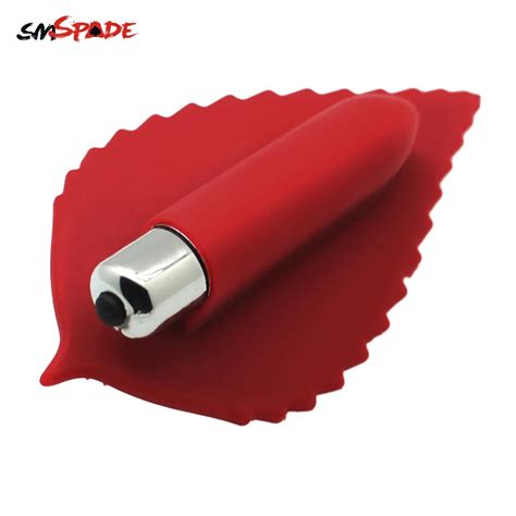 Smspade Vibrator Sex Toys For Woman Silicone Strapon Leaf Shape Massager Sex Toys For Adult