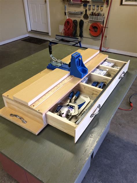 Kreg Jig Workstation And Storage Unit In 2023 Woodworking Joinery