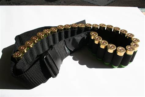 Ammunition Belt 12 20 Gauge 25 Shot Gun Cartridges