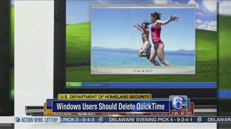 u s government urges windows users to uninstall quicktime 6abc philadelphia