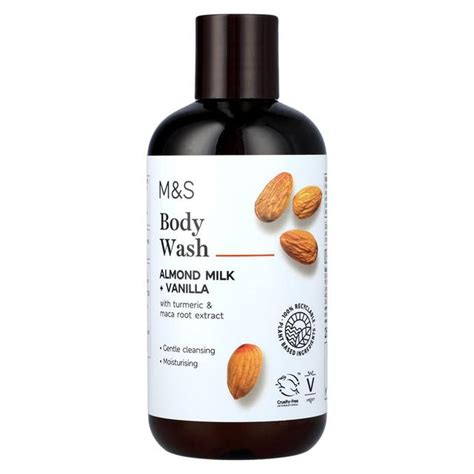 Mands Almond Milk And Vanilla Body Wash Ocado