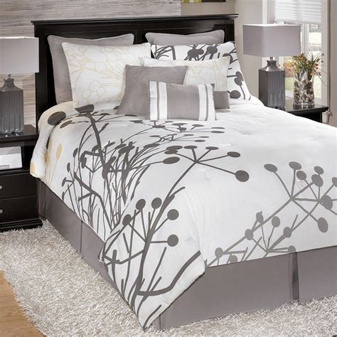 Featured sales new arrivals clearance furniture advice. Jacey - Gray Bedding Set Signature Design by Ashley ...