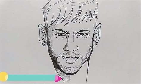 How To Draw Neymar Step By Step Easy