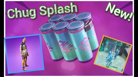 New Chug Splash Gameplay Fortnite Youtube