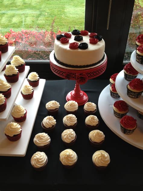 Cupcakes are done when a toothpick. More wedding cupcakes for Krista Cupcakes in front of the ...