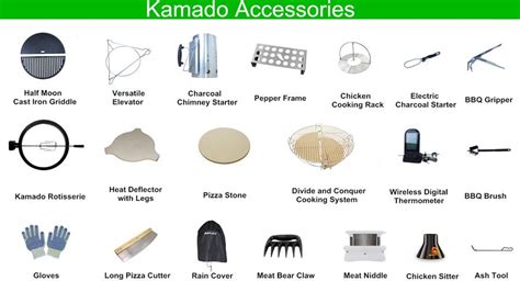 Kamado Grill Accessories Grill Accessories Kamado Kamado Grill