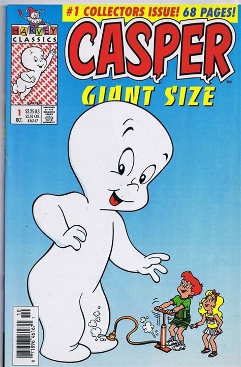 Casper Friendly Ghost Giant Size 1 Original Vintage 1992 Harvey Comics Comic Books Modern