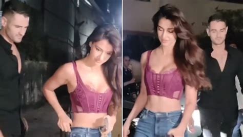 Disha Patani Spotted On Dinner Date With A Mystery Man Watch