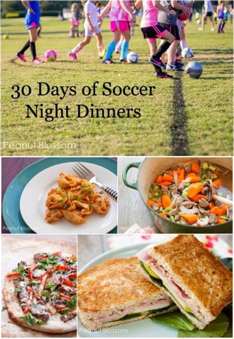 30 Days of Soccer Night Dinners: Feeding your family when ...