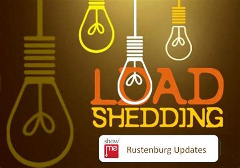 Download the load shedding schedule. Load Shedding Schedules in Rustenburg | Rustenburg News