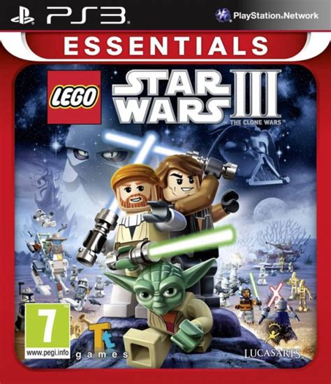 The galaxy is yours with lego star wars: LEGO Star Wars III: The Clone Wars Essentials - PS3 - Jeu ...
