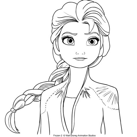 Frozen 2 Coloring Pages Coloring Home