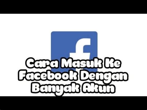 O facebook lite foi criado pensando em essas coisas para redes 2g e áreas com conexões lentas ou. Cara Masuk Ke Facebook Lite Dengan Banyak Akun - YouTube