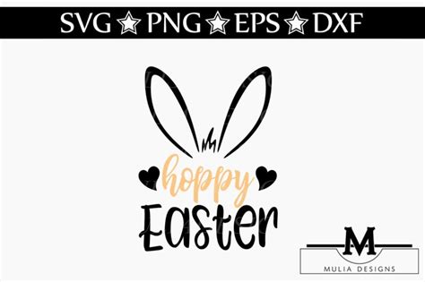 Free Hoppy Easter Svg Crafter File | Easter svg, Easter images, Hoppy
