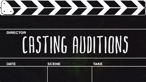 Casting Auditions Youtube