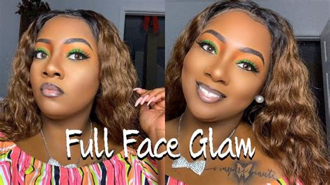 Grwm Full Face Glam Basic To Baddie Youtube