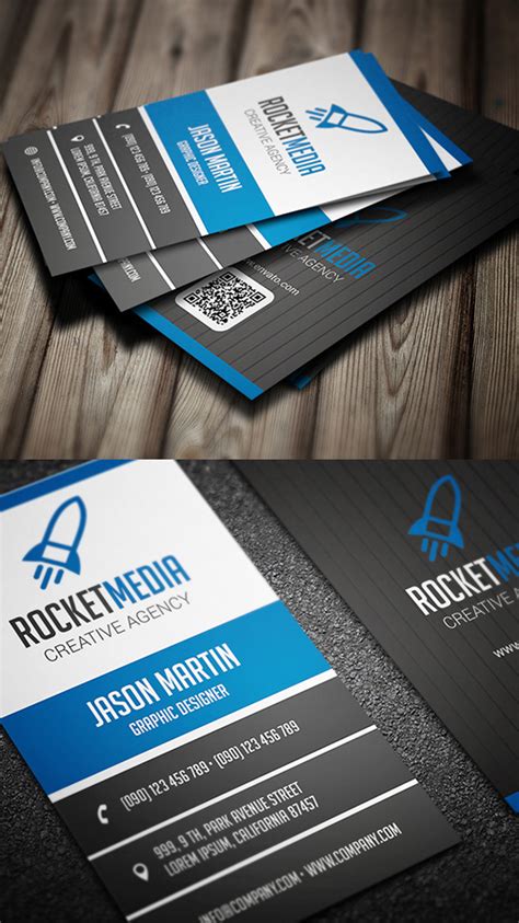 26 Designers Business Card Psd Templates Design Graphic Design Junction