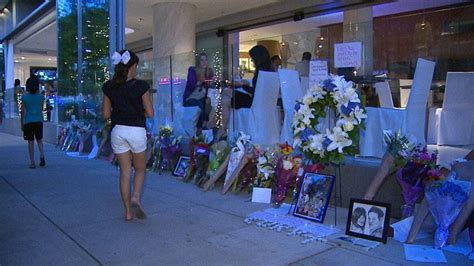 Cory Monteith Memorial Outside Vancouver Hotel Grows British Columbia