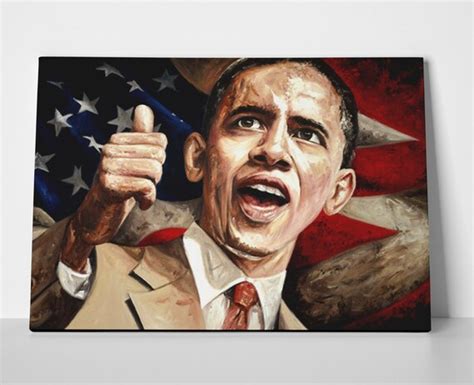 Barack Obama Poster Or Canvas Etsy