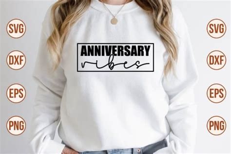 Anniversary Vibes Svg Graphic By Nazrulislam405510 · Creative Fabrica